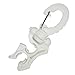 Scuba Choice Scuba Diving Double Hose Holder with Clip, White