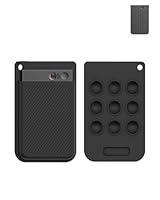 Schutzhülle für PLAUD Note AI-Diktiergerät, vollständige Abdeckung, wiederholbar, waschbar, Rundumschutz, Fallschutz, Schwarz