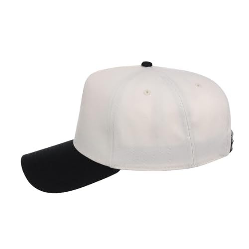 Image of Lids Blank Hook Shot A-Frame Adjustable Snapback Hat - Breathable Mesh & Lightweight | Curved Bill | One Size Fits Most
