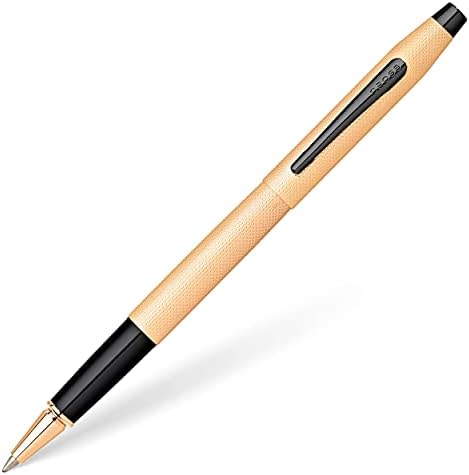 Cross Classic Century Refillable Gel Ink Rollerball Pen, Medium Rollerball, Includes Premium Gift Box - Brushed Rose Gold