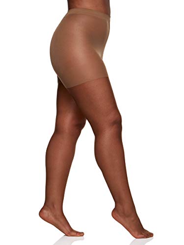 Image of Berkshire 4413 Women's Ultra Sheer Non-Control Top Pantyhose with Sandalfoot Toe - Made in USA - Nylon & Cotton Blend