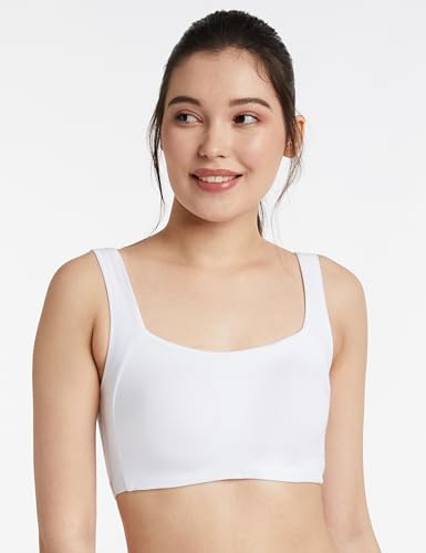 Image of Amazon Brand - Symbol Women's Cotton Stretch Non Padded Wire Free Full Coverage Slip On Bra