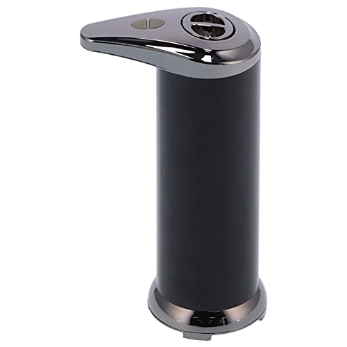 Automatic Liquidsoap Dispenser, Contactless Battery, Handdisinfectant Dispenser for the Bathroom At Home (Black)