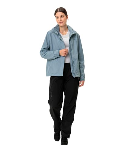 VAUDE Damen Freizeit und Regenjacke Escape Bike Light, wasser- und winddicht, atmungsaktiv, nordic blue, 38