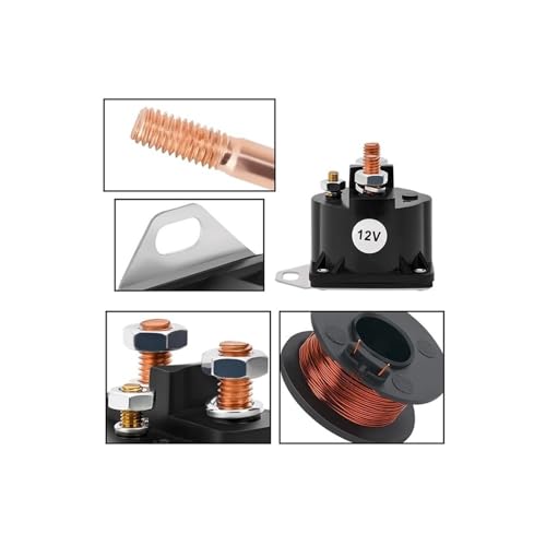 Relé de solenoide de arranque de 12 V compatible con modelos E5DF-11450-AA y E7TZ-11450-B 6