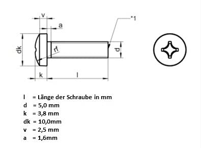 Suchergebnis Auf Für: Linsenkopfschrauben M5x12