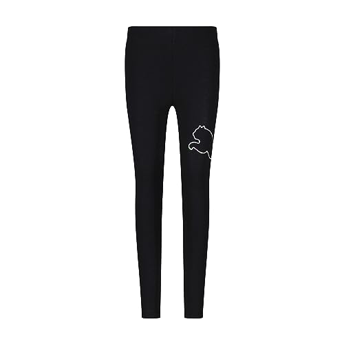 Image of Puma Girls Core Logo Legging, Elastic Waistband, Soft & Comfortable