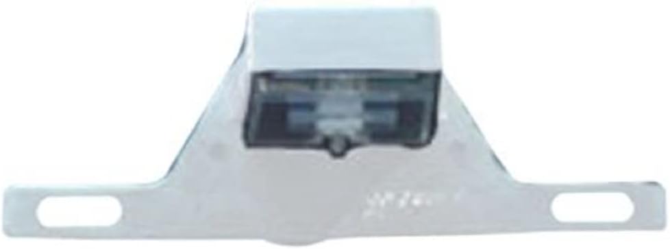 (003-70P Polar White Modern License Plate Light