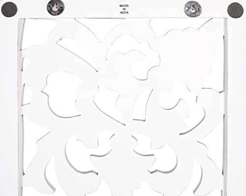 Wooden Designer Wall Hanging Plaques/Wall Plaque Wall Décor Plaques Set Of 3-36X12 Inch - Foil Gold White, Elegant Sculpture Wall Décor Panel To Enhance The Décor Of Your Room Or Office #TOP4