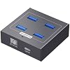 Metal 10Gbps USB3.2 USB-A Hub,4 Ports USB3.2 Gen2,mouting Bracket,USB Expander for Laptop PC MacBook