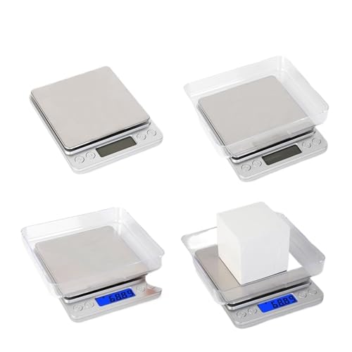 Báscula digital de cocina alta precisión 3000g 0.1g miniatura 5