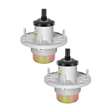 Lawn Mower Spindle for John Deere X330 X350 X354 X370 X380 X384 X390 X394 X758 S240 ZTrak Z335E Z535M Lawn Tractors Mandrel Assembly Replacement Part Number AM144608 2 Pack