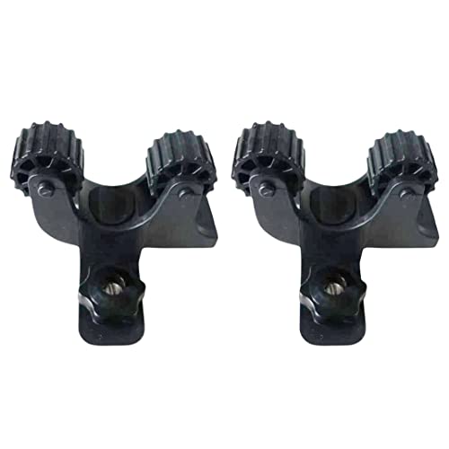 BEAHING Kayak Paddle Holder Kayak Track Mount Kayak Oar Holder for Kayak Fishing Accessories 2Pcs, Kayak Rod Holder