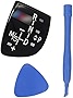 jaliteautoparts Gear Lever Replacement Panel Shift Knob Cover Trim Sticker with Tool for BMW 1 2 3 4 5 6 7 Series GT X3 F25 X4 F26 X5 F15 X6 F16 (Style 1)