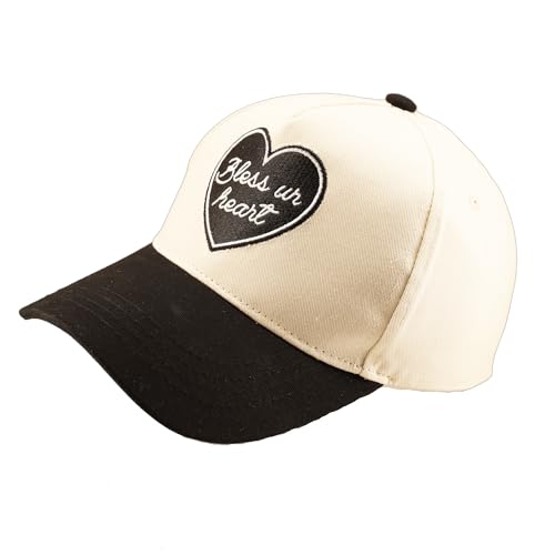Image of Two-Toned Embroidered Lettering Dad Hat Original Classic Vintage Low Profile Baseball Cap Adjustable Plain Snapback