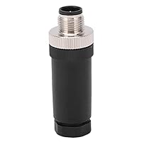 TKSE Vor Ort Installierbarer Stecker, Hochfester Vor Ort Installierbarer Steckverbinder für NMEa 2000, M12 5-adriger IP67 Wasserdichter Mittlerer Feldanschluss Bootszubehör für Lowrance-Netzwerke