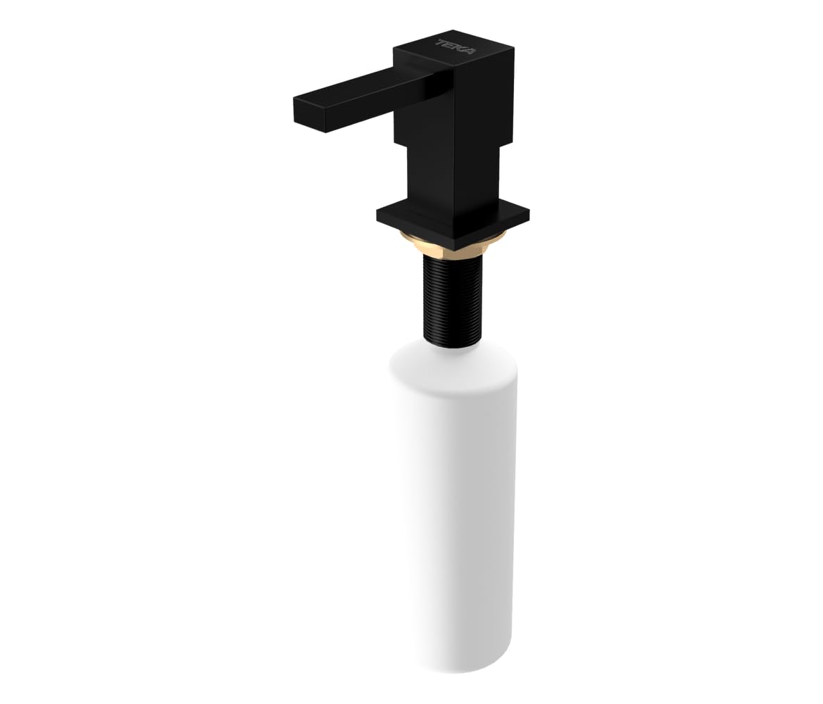 Teka - Dispensador de jabón con Acabado Negro - Modelo Soap Dispenser Square