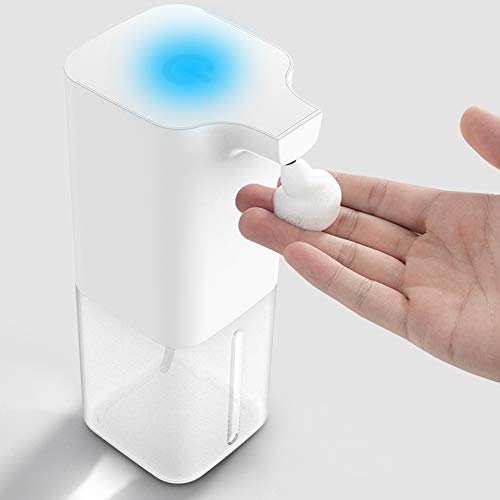 Cihely Dispensador automático de desinfectante de manos de espuma de 350 ml con sensor infrarrojo automático dispensadores de jabón de cocina sin contacto bomba de loción para cocina y baño Cover