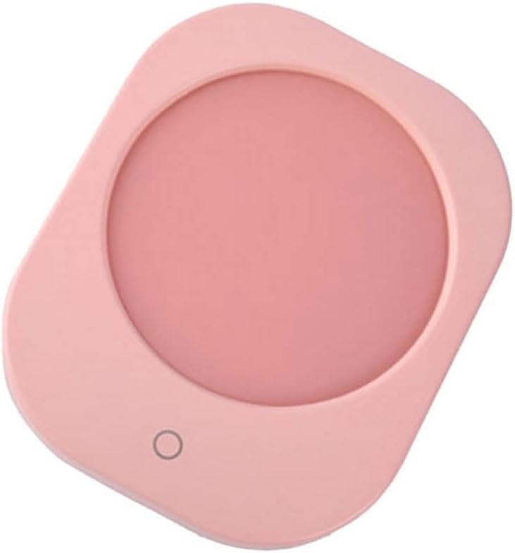 Cup Warmer Coffee Milk Tea Mug Heater Temperature Adjustable LED Display Heating Coaster for Home Office Winter Heating Pad Heater (Color : Black-JoJo+apos;s Bizarre Adventure1, Size : 1)