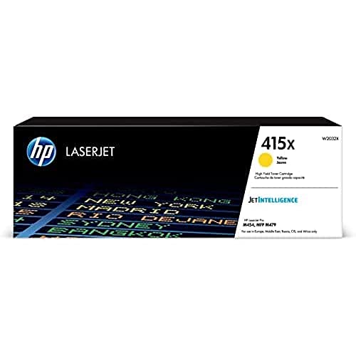 HP 415X W2032X Żółty Toner o do HP Laserjet Pro M454, M479