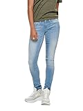 Skinny Jeans mit niedriger Leibhöhe