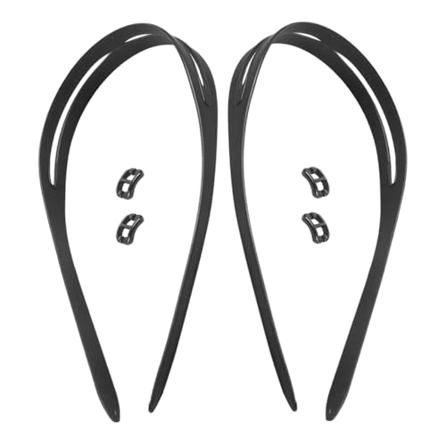 YARNOW 2Sets Adjustable Silicone Swimming Goggles Strap for Adults Comfortable Eyewear Retainer with Convenient Buckle Sports