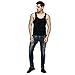 Odoland Men's 3 Pack Body Shaper Base Layer Shirt Tummy Shirt, Black/Black/Black, L