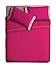 Ipersan Dwukolorowa pościel zestaw kolor fuksja/różowy cm. 160x290