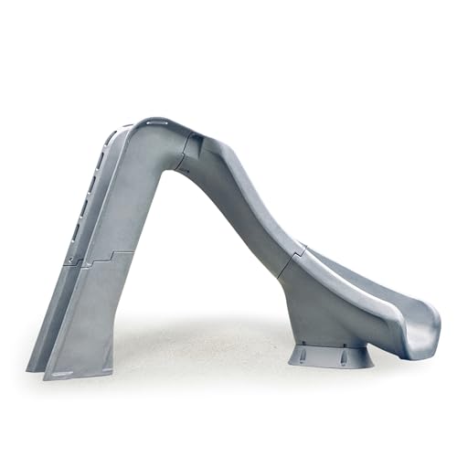 S.R. Smith 670-209-58124 Typhoon Right Curve Pool Slide, Gray Granite
