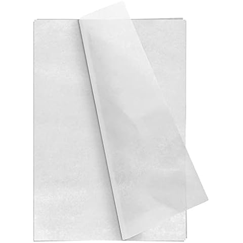 30 Blatt Transparentes Bastelpapier, 10 Farben Seidenpapier, 66 x 50 cm DIY Kunst Seidenpapier, Packpapier für Handwerk Weihnachten, Geburtstag Geschenk, Hochzeit, Babyparty Dekorationen, Gestaltung Cover