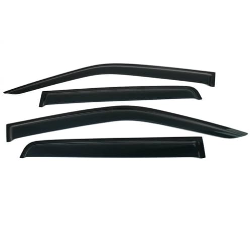 Side Window Deflector Compatible with Isuzu D-max Dmax 2020-2024 Door Visor Weather Shields Sun Rain Guards Awnings&Shelters