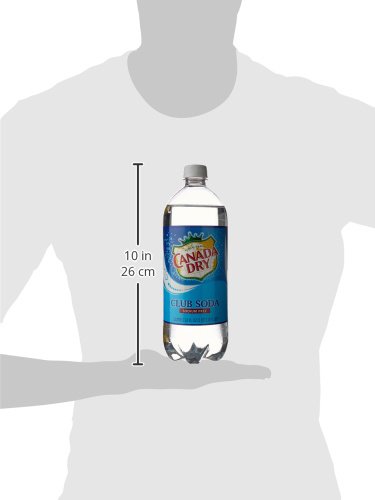 Canada Dry Club Soda, 1 Liter Bottle #TOP6