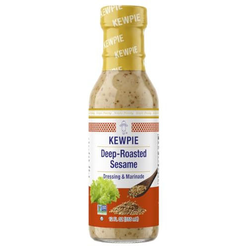Image of Kewpie Deep Roasted Sesame Dressing Marinade Japanese Style Kosher 12 fl oz