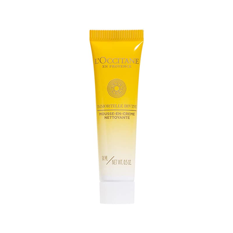 L'Occitane Immortelle Divine Foaming Cleansing Cream, 14ml-image-27