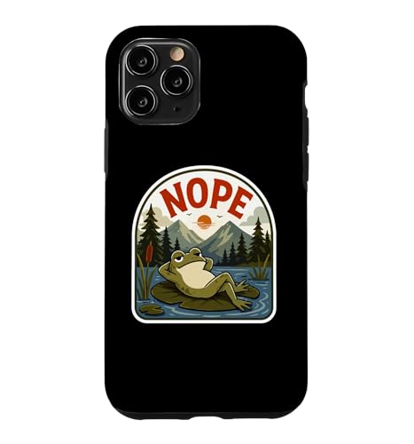 �����b�N�X�����J�G����Nope �O���t�B�b�N �X�}�z�P�[�X iPhone 11 Pro �p