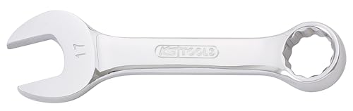 KS Tools 518.0015 CHROME + ring spanner, kurz, 15 mm