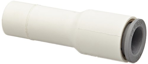 Legris 6366 60 62WP2 LIQUIfit Push-to-Connect Fitting, Inline Reducer, 1/2
