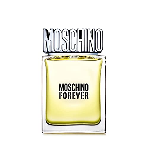 MOSCHINO Forever Eau De Toilette Spray for Men, 3.4 Ounce, clean