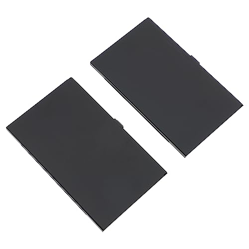 MOLUCKFU 2pcs Card Storage Box Shockproof Memory Card Case for and Organization Durable and Reliable Accessory for Photo Memory Storage Black