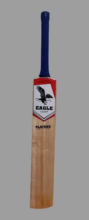Image of Eagle Leap Super Premium Kasxhmir Willow Doulbe Blade Diamond Scoop Hard Tennis Ball Cricket bat|Light Weight (Blade Thickness 50-60MM) (ELSPX KWDBDS)
