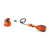  Husqvarna 115iL Orange Battery - Trimmer a corda (cordicella a corda, manico D-loop, arancione, 33 cm, 83 dB, 70 dB)