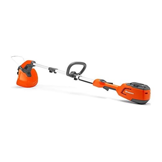 Husqvarna 115iL orange batteri – strängtrimmer (sträng trimmer, D-slinga-handtag, orange, 33 cm, 83 dB, 70 dB)