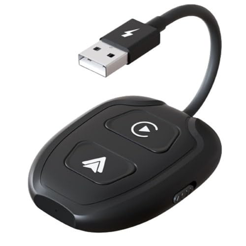 Adaptador CarPlay inalámbrico Fangxuee para viajes cómodos y música sin cables en el auto