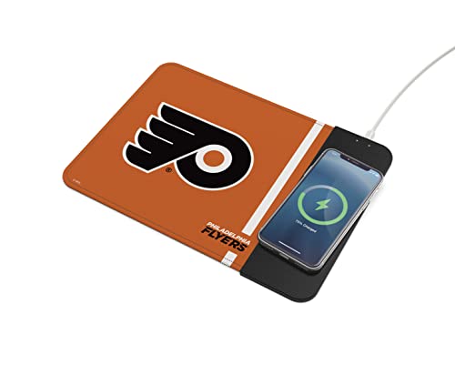 Tapis de souris avec chargement sans fil SOAR Flyers de Philadelphie pour smartphone compatible