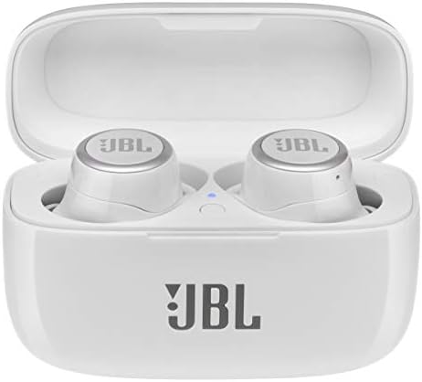 JBL Audífonos inalámbricos auténticos Live 300 de BL de Calidad Suprema, Color Blanco.