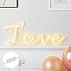 Lights4fun Love LED Neon Lichtbelettering “Love” op stroom