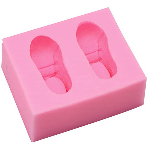 Hengke Crianças, moldes de silicone em forma de sapato para festas infantis, sabonete feito à mão, m