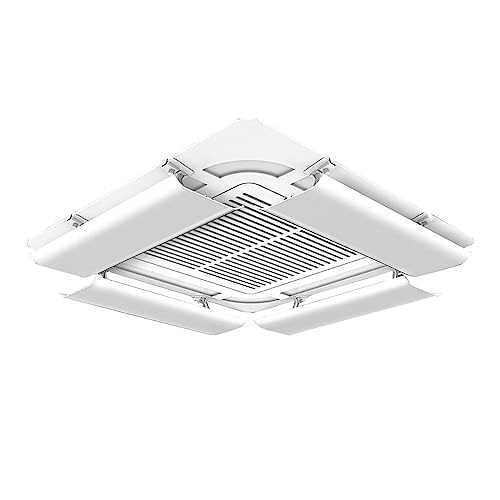 MKYOKO Ceiling Air Conditioner Deflector, Vent Deflector, Air Deflector, Windshield, Air Conditioning Baffle, for Central Air Conditioner'S Register and Grille (Size : 20x60cm/7.8x23inch)