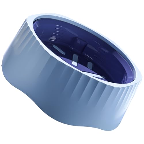 SZYDD Detachable Cats Slow Feeder Bowl Prevents Choking and Vomiting 2 in 1 Cats Feeding Dish Detachable Bowl Pet 2-in-1 Anti-knockover Slow Food Bowl