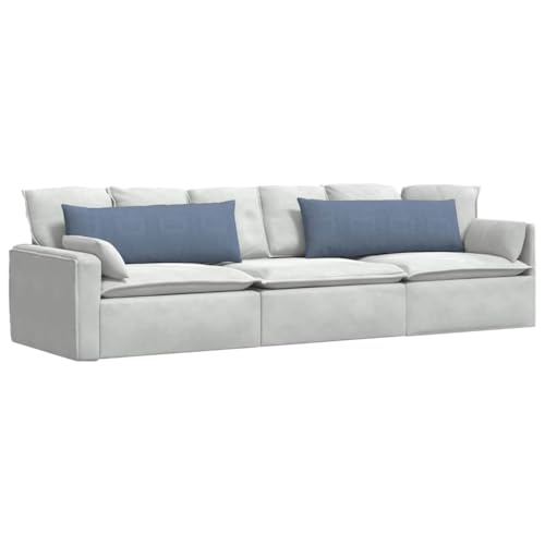 Coussins de canapé bleu déhoussables pour solutionner le manque de confort - 4